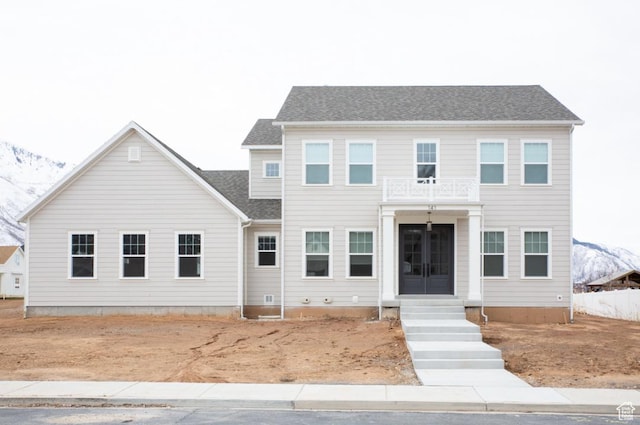 405 W 1200 N Unit 4, Mapleton, UT 84664 - colonial house featuring entry steps and a mountain view
