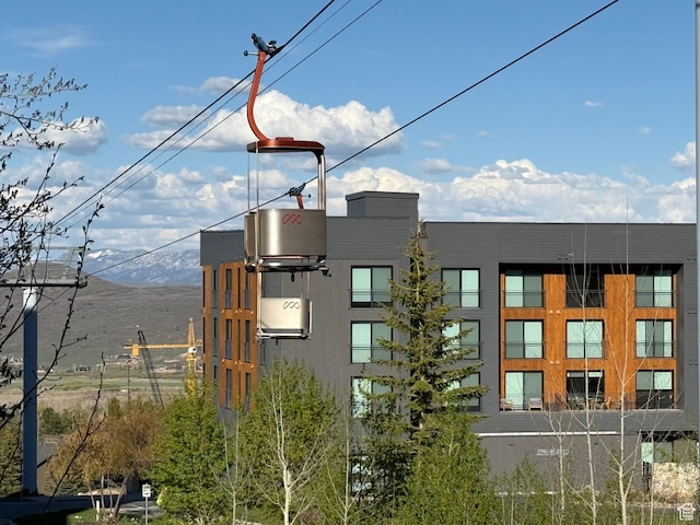 2670 Canyons Resort Dr Unit 129, Park City, UT 84098 - view of building exterior with a mountain view