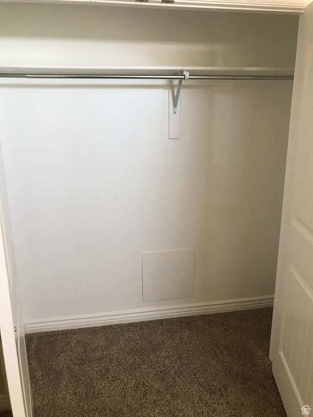 view of closet