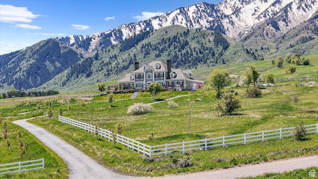 6071 W 1800 S, Mendon, UT 84325 - mountain view featuring rural landscape and agricultural land