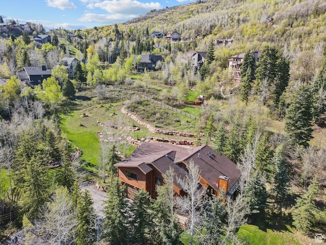 3321 W Big Spruce Way Unit E54, Park City, UT 84098 - view from above of property with a heavily wooded area