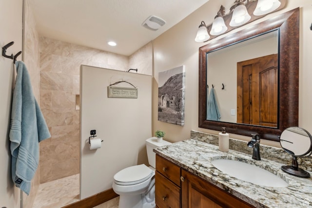 3321 W Big Spruce Way Unit E54, Park City, UT 84098 - bathroom featuring a walk in shower, toilet, and vanity