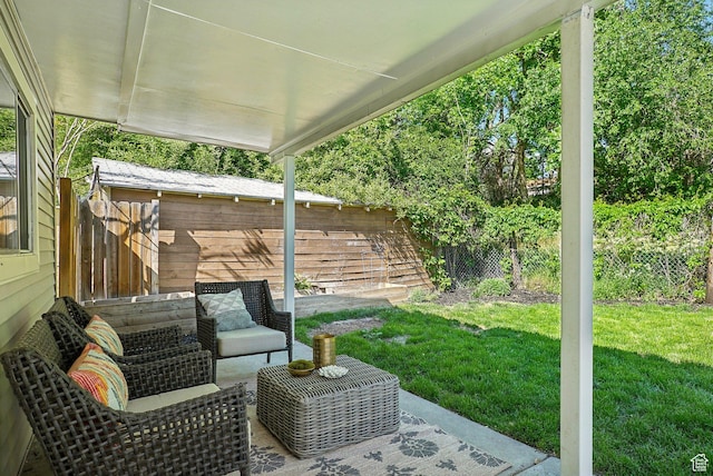 2597 S Elizabeth St, Salt Lake City, UT 84106 - view of patio / terrace
