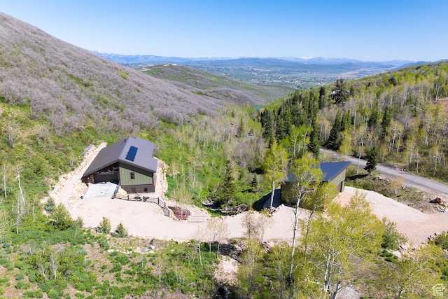 10256 N Basin Canyon Rd, Park City, UT 84098 - view of subject property featuring a heavily wooded area and mountains