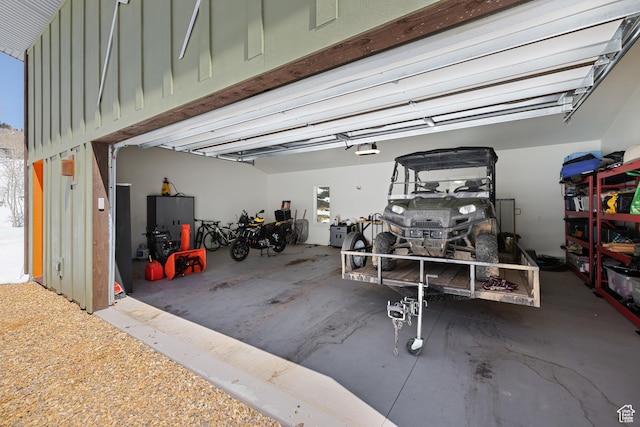 10256 N Basin Canyon Rd, Park City, UT 84098 - garage with a garage door opener
