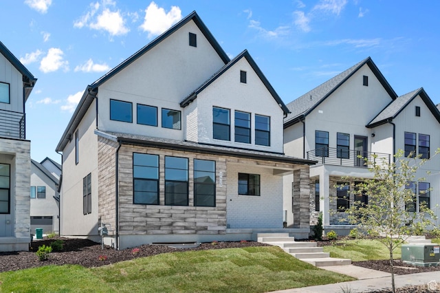 2415 N Ribe Ln, Lehi, UT 84043 - view of front of home featuring a front yard