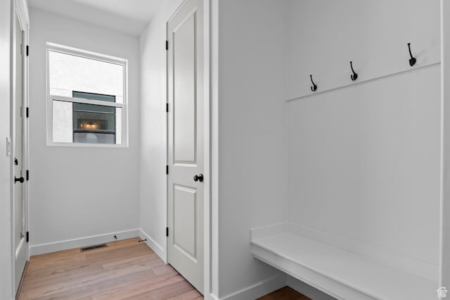 2415 N Ribe Ln, Lehi, UT 84043 - mudroom with light wood-style floors and baseboards