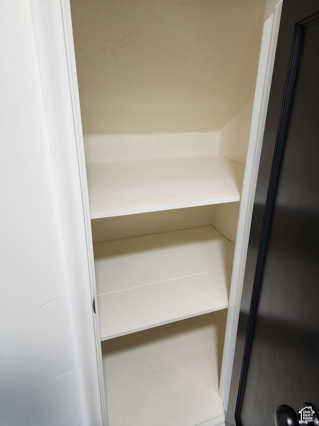 view of closet