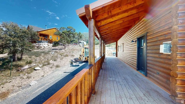 1982 S High Juniper Dr, Cedar City, UT 84720 - view of wooden terrace