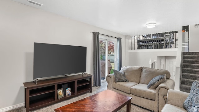 4812 S 3925 W, Roy, UT 84067 - carpeted living room with stairs