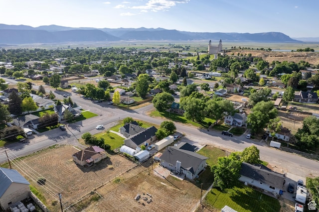 320 E 100 N, Manti, UT 84642 - aerial perspective of suburban area with mountains