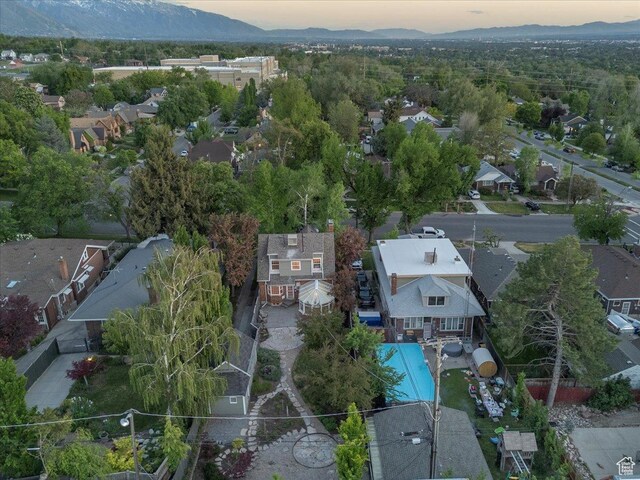 1225 E 700 S, Salt Lake City, UT 84102 - aerial view at dusk of a mountain view and a residential view