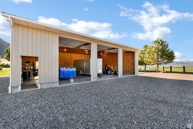 860 S 720 W, Glenwood, UT 84730 - view of patio / terrace with fence, a pole building, and an outdoor structure