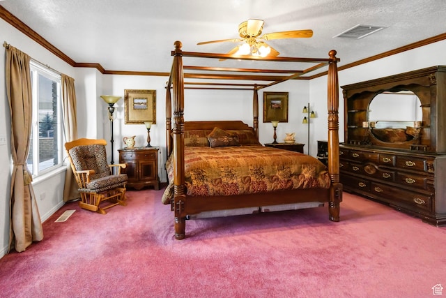 860 S 720 W, Glenwood, UT 84730 - bedroom featuring carpet floors, ornamental molding, and baseboards