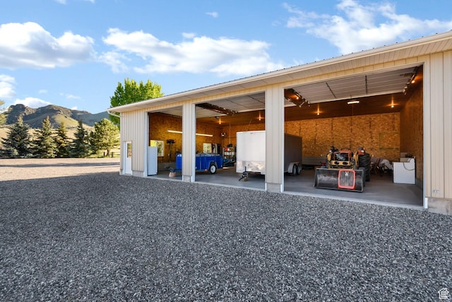 860 S 720 W, Glenwood, UT 84730 - view of parking featuring a mountain view