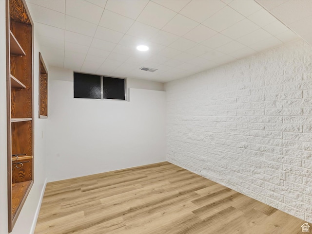 331 N K St, Salt Lake City, UT 84103 - finished basement featuring wood finished floors and recessed lighting