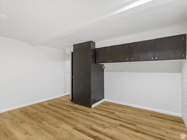 331 N K St, Salt Lake City, UT 84103 - unfurnished room featuring light wood-style floors and baseboards