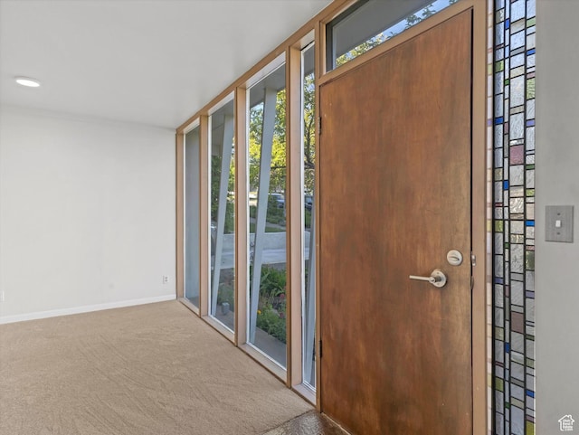 331 N K St, Salt Lake City, UT 84103 - doorway with baseboards and carpet