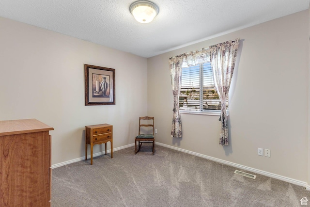 1660 E 900 S Unit 29, Clearfield, UT 84015 - living area with carpet flooring, baseboards, and a textured ceiling