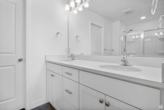 834 W Shelton Way, Midvale, UT 84047 - full bath with a stall shower and double vanity