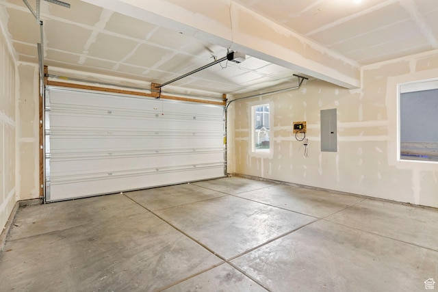 834 W Shelton Way, Midvale, UT 84047 - garage with a garage door opener and electric panel