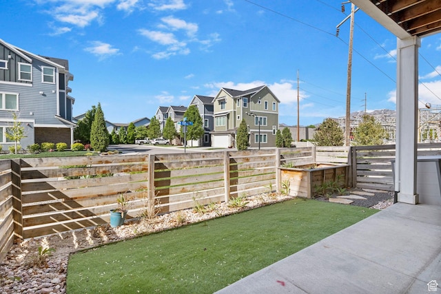 834 W Shelton Way, Midvale, UT 84047 - view of yard featuring a residential view and fence