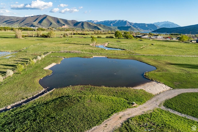 618 S Fox Den Rd Unit 2, Midway, UT 84049 - overview of rural landscape featuring a water and mountain view