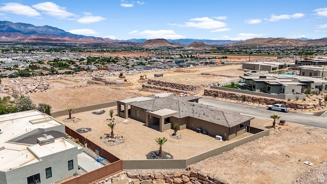 1526 S Shale Dr, St George, UT 84790 - aerial view of residential area featuring a mountainous background