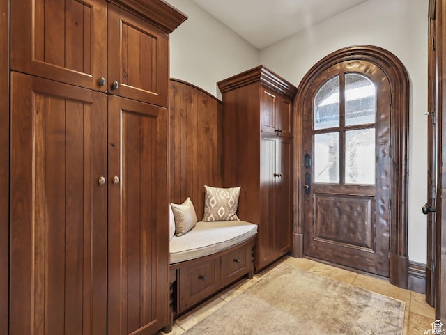 view of mudroom