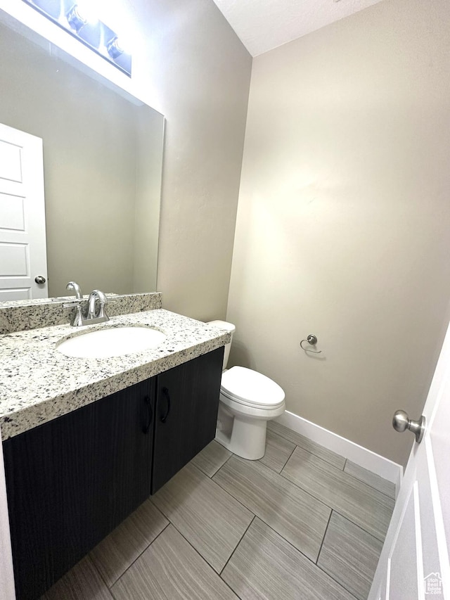 5516 W Florence Ln N, Highland, UT 84003 - half bathroom with vanity and toilet