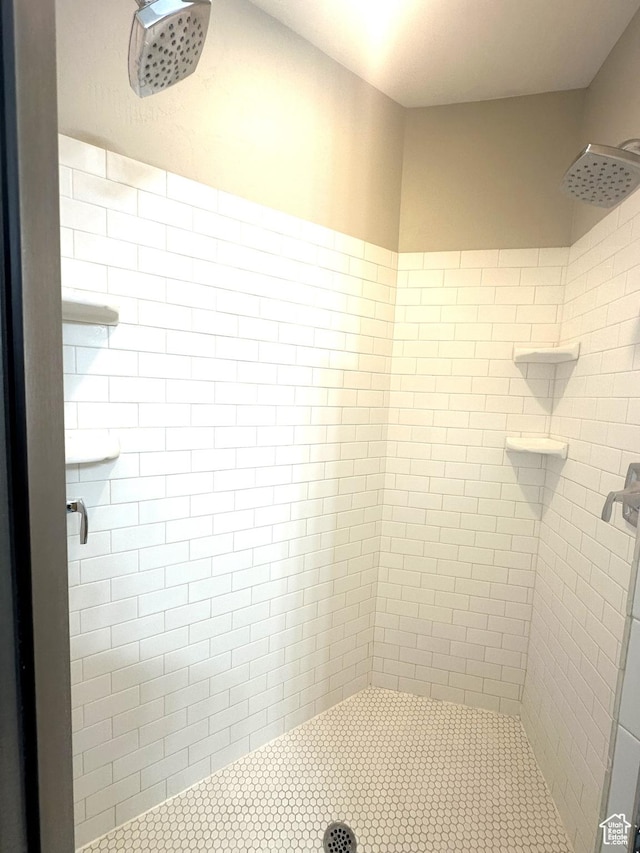 5516 W Florence Ln N, Highland, UT 84003 - full bathroom with tiled shower