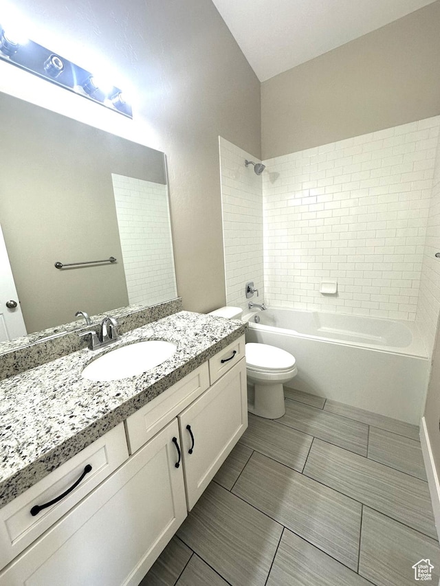 5516 W Florence Ln N, Highland, UT 84003 - full bath with vanity and shower / bath combination