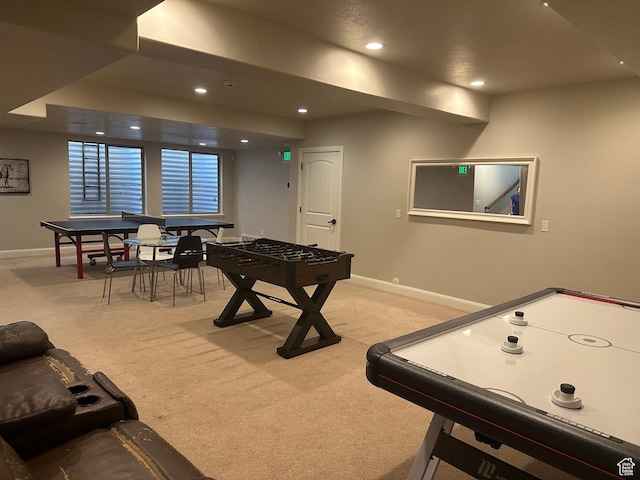 5516 W Florence Ln N, Highland, UT 84003 - playroom with carpet floors and recessed lighting