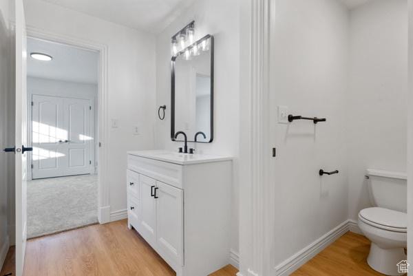 441 N Palisades Dr, Orem, UT 84097 - bathroom featuring vanity and wood finished floors