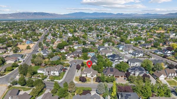 441 N Palisades Dr, Orem, UT 84097 - aerial view of property's location featuring mountains and nearby suburban area