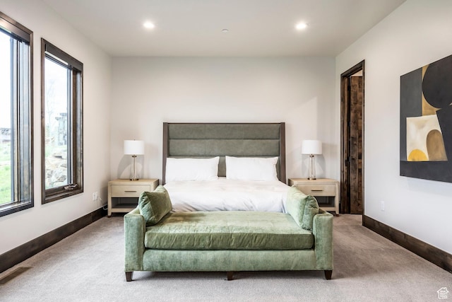 6110 E Blue Wing Loop, Kamas, UT 84036 - carpeted bedroom featuring recessed lighting and baseboards
