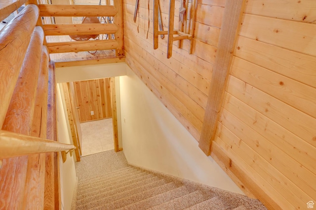9174 Deer Creek Dr, Heber City, UT 84032 - stairs featuring carpet