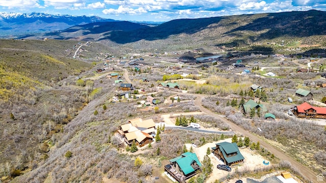9174 Deer Creek Dr, Heber City, UT 84032 - bird's eye view of mountains