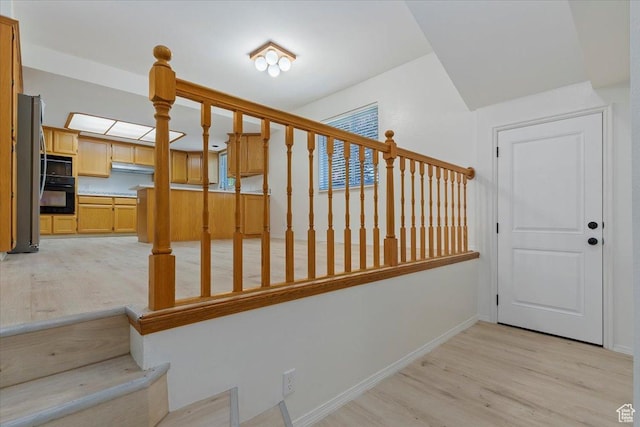 754 W 2100 N, Provo, UT 84604 - staircase with wood finished floors and baseboards