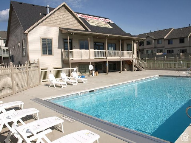 2051 W 1080 N, Provo, UT 84604 - community pool with a patio, fence, and stairs