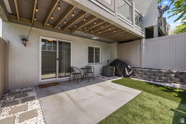 2051 W 1080 N, Provo, UT 84604 - view of patio / terrace with fence and central air condition unit