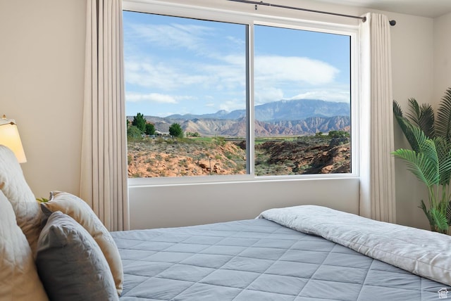 921 N Camino Pico N, Washington, UT 84780 - bedroom featuring multiple windows and a mountain view