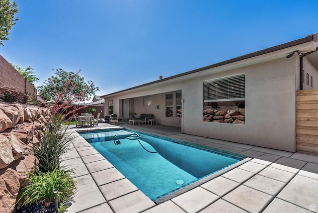 750 W 1860 N, Washington, UT 84780 - view of swimming pool featuring a patio and fence