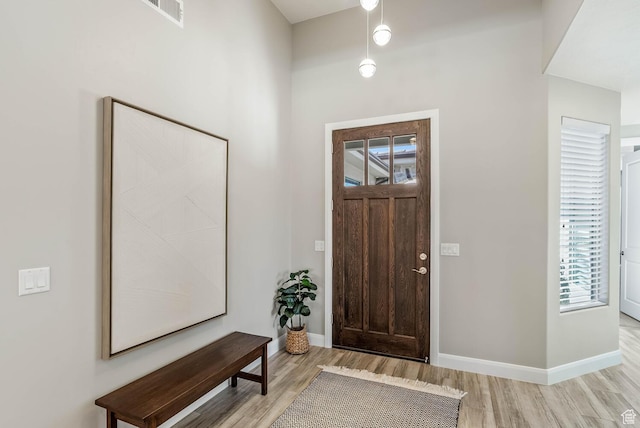 750 W 1860 N, Washington, UT 84780 - entryway featuring light wood-style flooring and baseboards