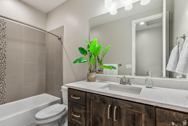 750 W 1860 N, Washington, UT 84780 - full bath featuring toilet, vanity, and bathing tub / shower combination