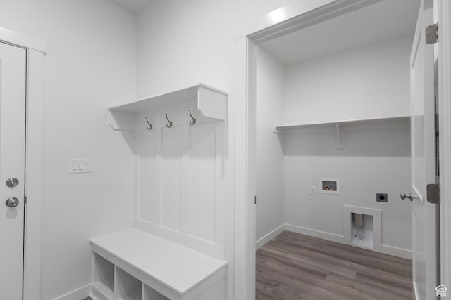 3786 S 4250 W Unit 427, West Haven, UT 84401 - mudroom featuring wood finished floors and baseboards