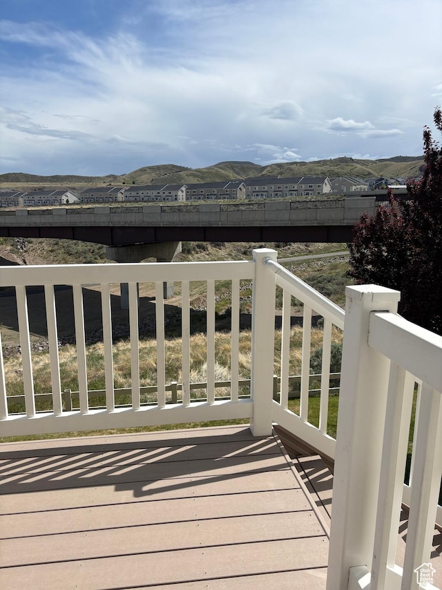 4317 W Quiet Shade Dr, Herriman, UT 84096 - balcony featuring a mountain view
