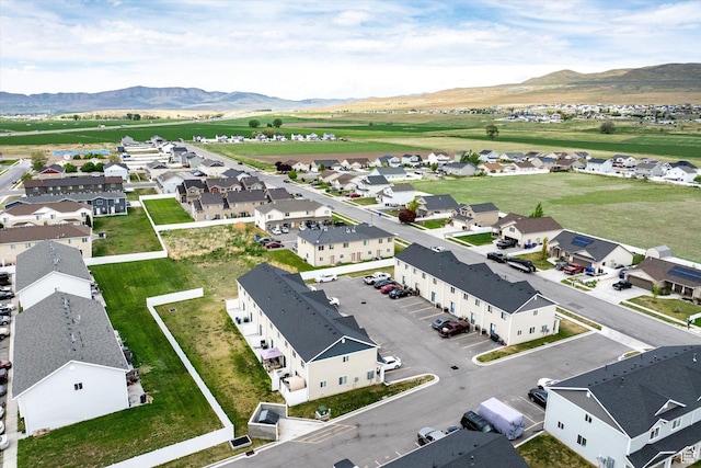 2460 W 450 N Unit 7, Tremonton, UT 84337 - aerial view of residential area featuring a mountain backdrop