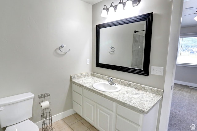 198 E 1430 S, Nephi, UT 84648 - full bathroom featuring baseboards, toilet, vanity, and tile patterned floors