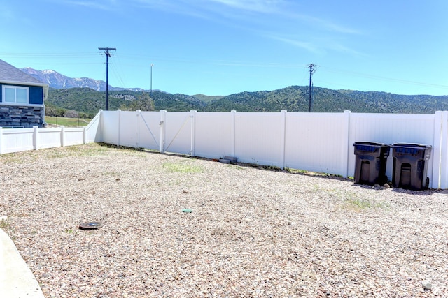 198 E 1430 S, Nephi, UT 84648 - fenced backyard with a mountain view